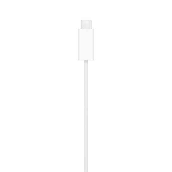 БЗП Apple Watch Magnetic Fast Charger to USB-C cable 1m White Харків