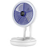 Настольный складной вентилятор Folding Fan 2in1 with Night Light Херсон