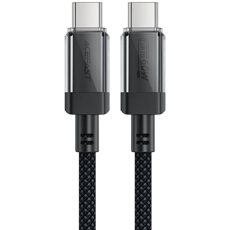 Дата кабель Acefast C12-03 Type-C to Type-C 60W (1.2m) Херсон - зображення 1