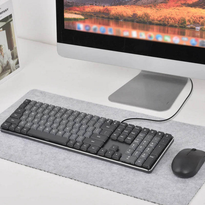 Проводная клавиатура WIWU KB-01 Wired Keyboard for laptop Херсон - изображение 3