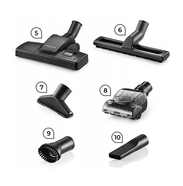 Пылесос Mozano Max СyСloniС AGD-ODK-С-03-SZA 4000 Вт бежевый Киев - изображение 5