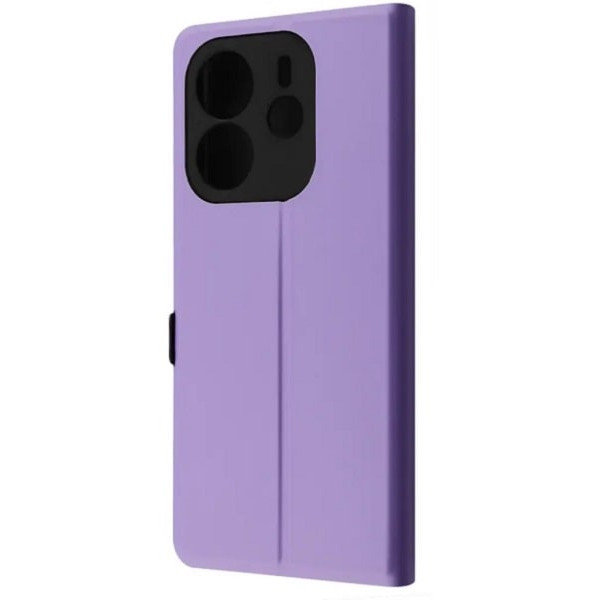 Чохол-книжка WAVE Flap для Xiaomi Redmi Note 14 4G EU Light Purple (Код товару:40574) Харьков - изображение 2