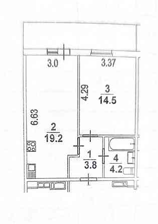 продажа 1-к квартира Киев, Голосеевский, 80000 $ Киев