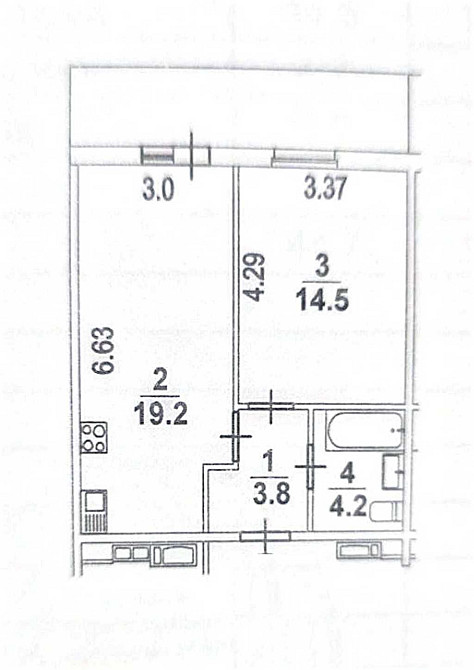 продажа 1-к квартира Киев, Голосеевский, 80000 $ Київ - зображення 2