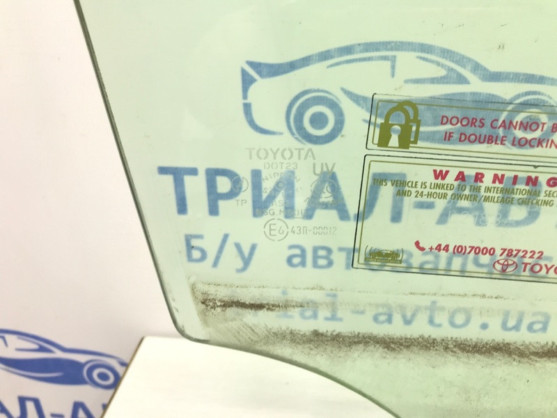 Стекло двери переднее правое Toyota Prado J120 3.0 DIESEL 1KDFTV 2002 (б/у) Київ - зображення 3