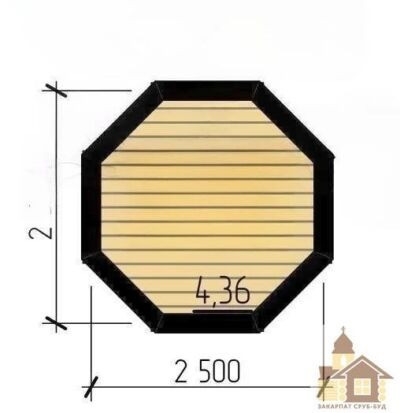 Дерев’яна церква з оциліндрованих колод під ключ Одеса - зображення 7