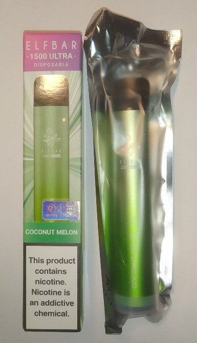 Pod-система ELFBAR 1500 Coconut Melon Запорожье - изображение 1