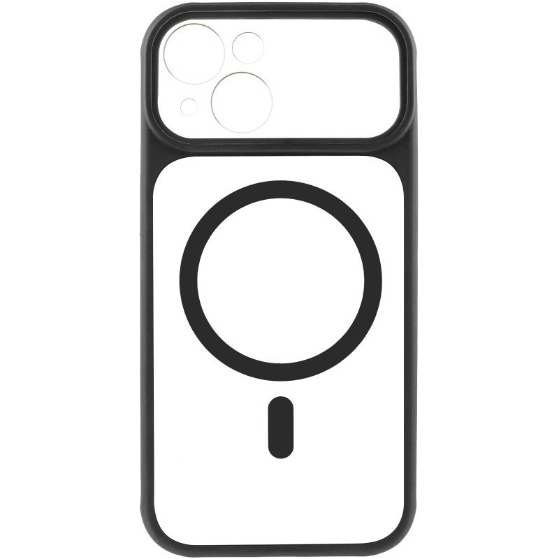 Чехол TPU+PC GETMAN Moon Clear with MagSafe для Apple iPhone 13 (6.1") Херсон - зображення 5