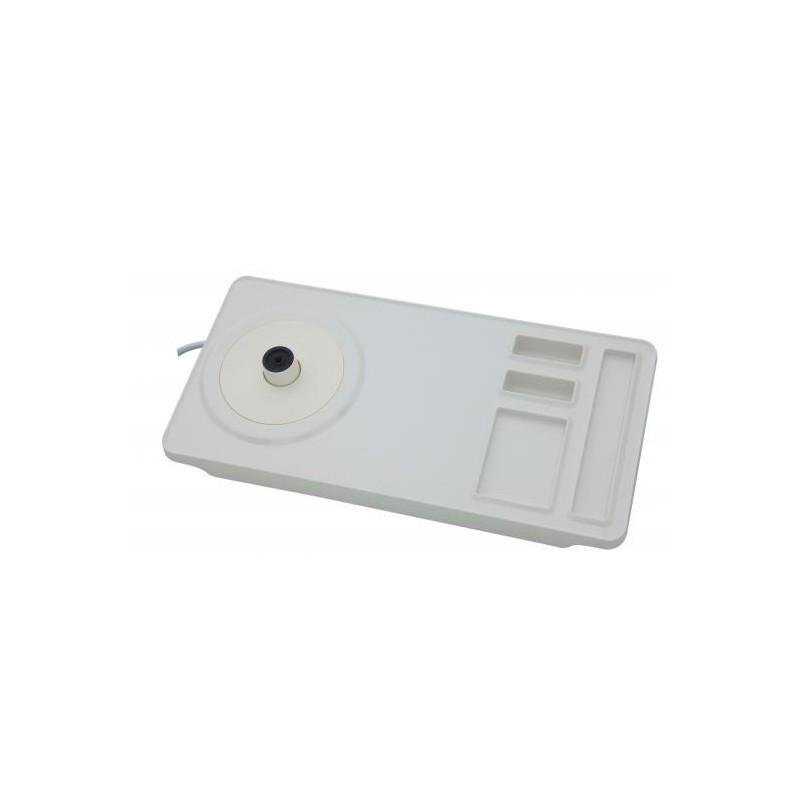 ПОДНОС JVD® MAESTRO, ОСНОВА С ФИКСИРУЮЩИМ ОТВЕРСТИЕМ (АЙВОРИ) Київ - зображення 1