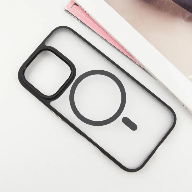 TPU+PC чехол Blueo Skin Friendly Frosted with MagSafe для Apple iPhone 16 Pro Max (6.9") Херсон - изображение 10