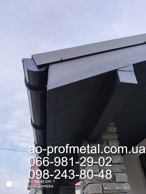 Профнастил графит матовый RAL 7024 . Киев - изображение 6
