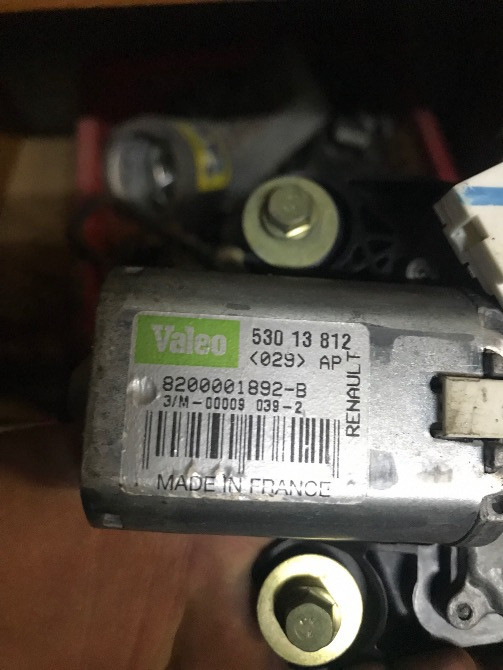 Бу моторчик дворника задний Renault Laguna 2, 8200001892, 53013812, универсал, глухое стекло Кропивницкий - изображение 2