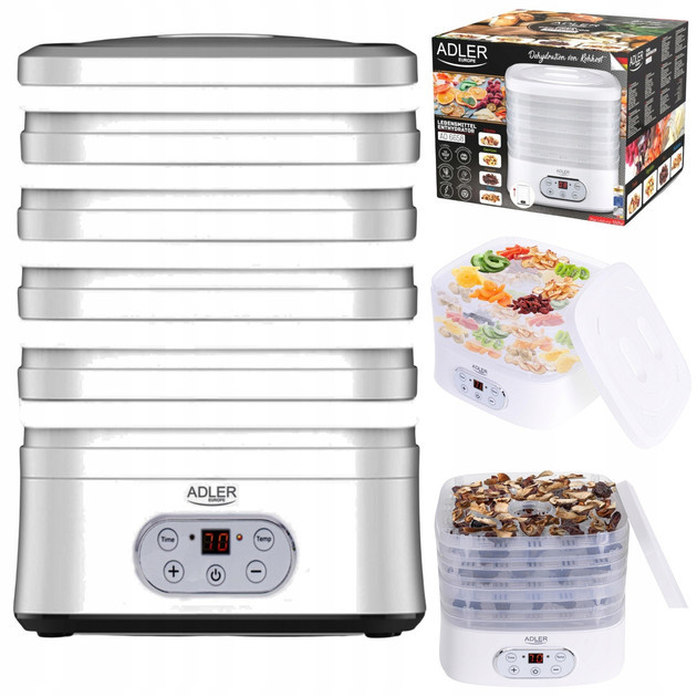 Сушка для фруктов и овощей Adler AD-6658 550 Вт Киев - изображение 1