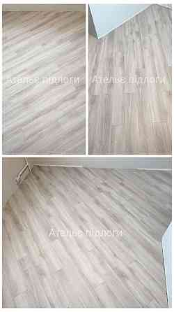 Укладання вінілового замкового та клейового spc ламінату, кварцвінілу, lvt, вінілової плитки, Київ