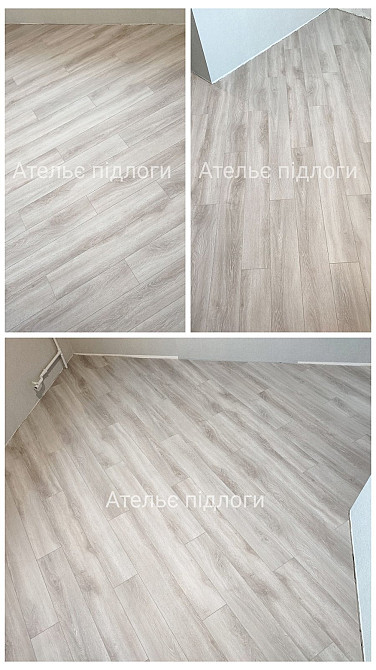 Укладання вінілового замкового та клейового spc ламінату, кварцвінілу, lvt, вінілової плитки, Київ - зображення 3