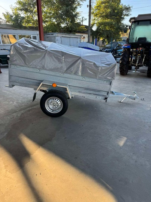 Новий оцинкований причіп 210х130х40 "Дніпро" Обухов - изображение 1