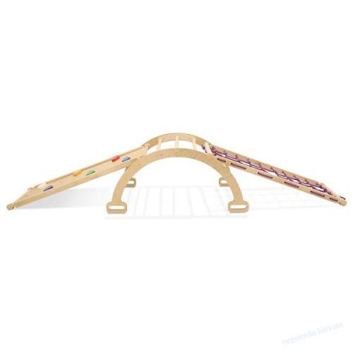 Ігровий спортивний дерев'яний дитячий комплекс Альпініст-2 Київ - зображення 1