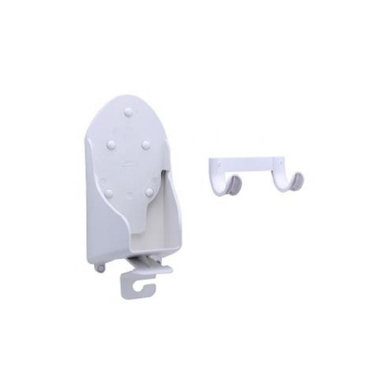 ДЕРЖАТЕЛЬ НАСТЕННЫЙ И КРЮЧОК JVD® IRON GUARD ДЛЯ УТЮГА И ДОСКИ VINCI И VIVO (БЕЛЫЙ) Київ - зображення 1