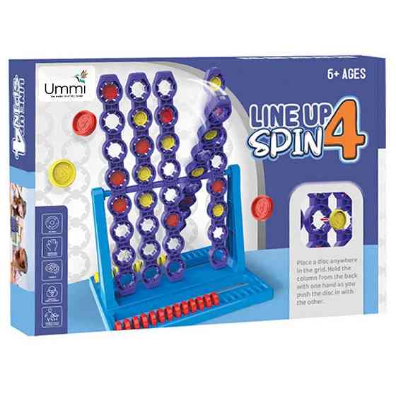 Настольная интерактивная игра Ummi 22048 Line Up Spin 4 Херсон