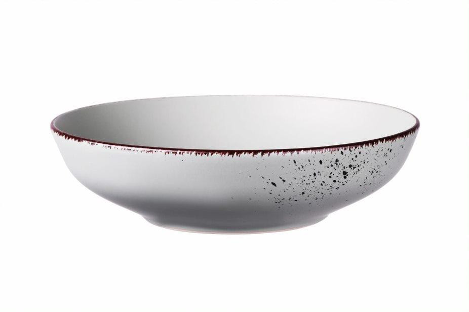 Тарілка супова Ardesto Lucca Winter White AR-2920-WMC 20 см Киев - изображение 1
