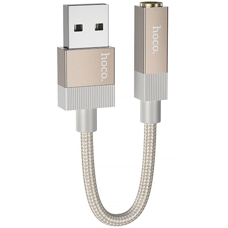 Переходник Hoco UPA32D Clever USB to 3.5mm Херсон - зображення 1