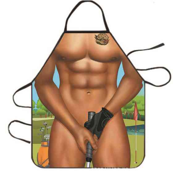 Фартух з приколом Мачо гольф 5597 71х54, 5х0, 2 см Киев