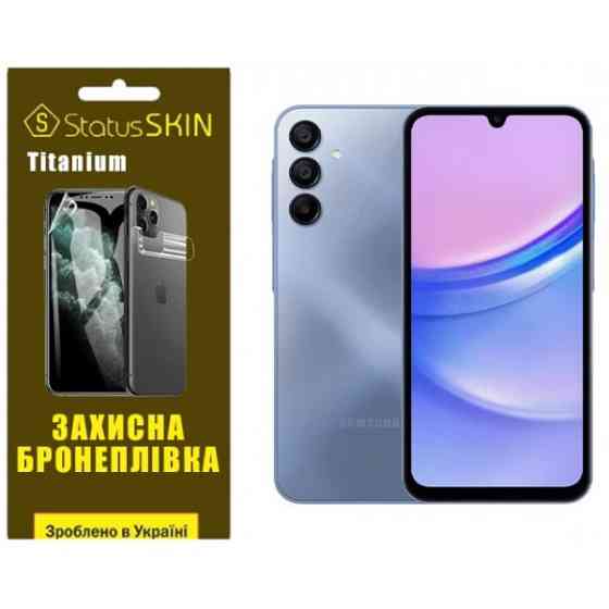 Поліуретанова плівка StatusSKIN Titanium для Samsung A15 A155/A15 5G A156 Глянцева Харків