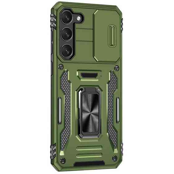 Ударопрочный чехол Camshield Army Ring для Samsung Galaxy S22+ Херсон