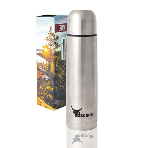 Термос питний SNT Cosmo 8090-1 500 мл сріблястий Київ - зображення 1