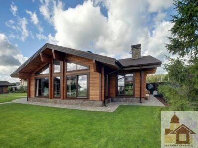 Купити зруб за індивідуальним проектом від Закарпат Зруб-Буд — еко дерев’яні будинки для сім’ї Одеса - зображення 1
