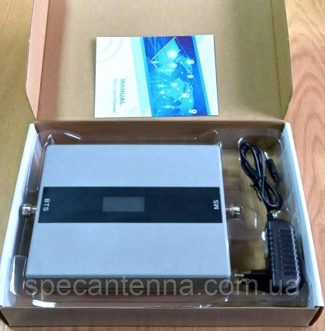 Усилитель мобильного сигнала 2G/3G/4G SL-2065-GDW 900/1800/2100 МГц, 300-500 кв. м. Днепр - изображение 2