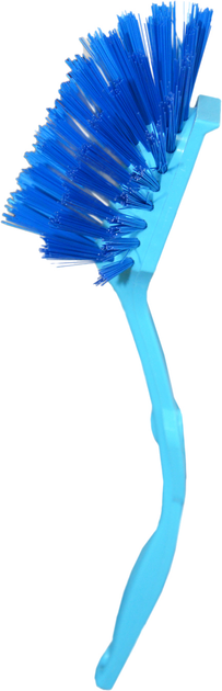 Щетка LUX для мытья посуды, голубая, 8х23х5 см, TM Zambak Plastik 84049Lbl Київ - зображення 1