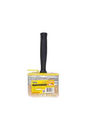 Кисть-макловица MASTERTOOL малярная плоская 100 x 30 x 40 мм, натуральная щетина, пластиковая рукоят Харків