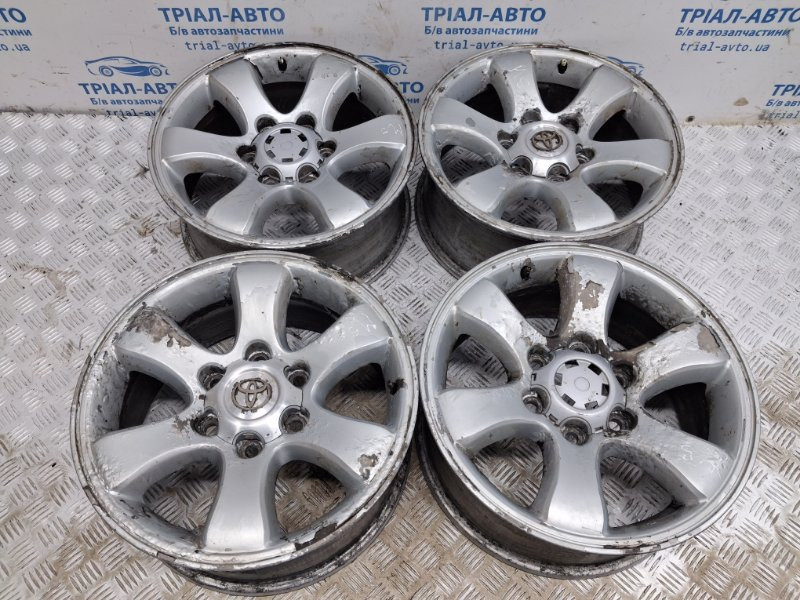 Диски титан комплект R17 Toyota Prado 2003-2009  (Арт. 80813) Киев - изображение 1
