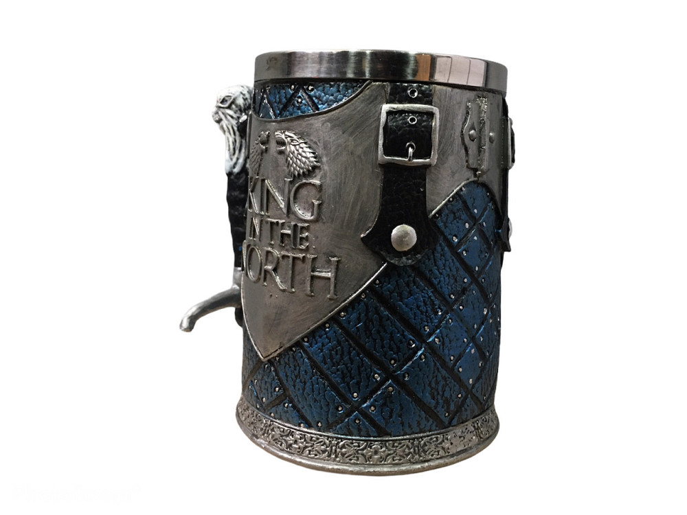 Кружка Чашка Бокал Викинг Воин таинство 3 Молот Тора Нержавеющая Сталь (код 00514) Київ - зображення 4