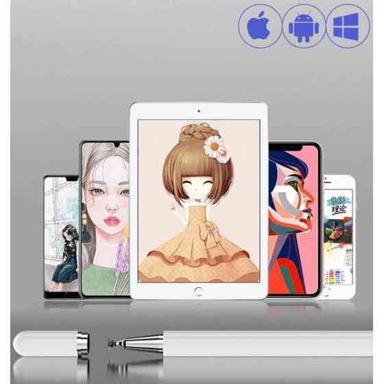 DM Стилус ручка Universal Metal Pen для iOS/Android/iPad Yellow (Код товару:28639) Харьков