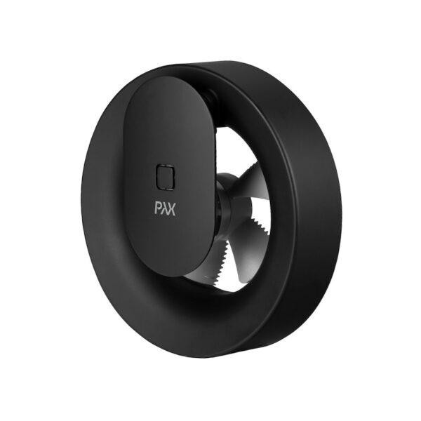 Умный вытяжной вентилятор PAX NORTE black черный 110 м3/час для ванной комнаты SMART (управление сма Киев - изображение 1