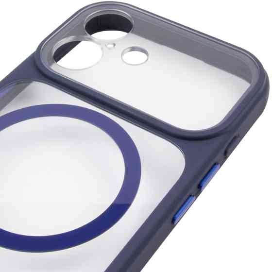 Чехол TPU+PC GETMAN Moon Clear with MagSafe для Apple iPhone 17 (6.3") Херсон