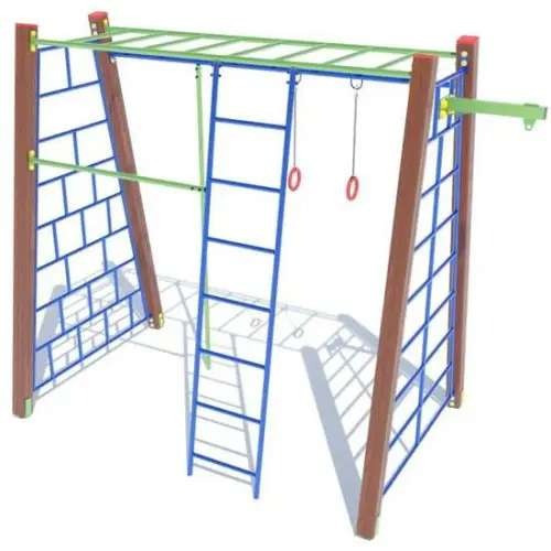 Гимнастический комплекс «Рейнджер» с лестницей Київ - зображення 1