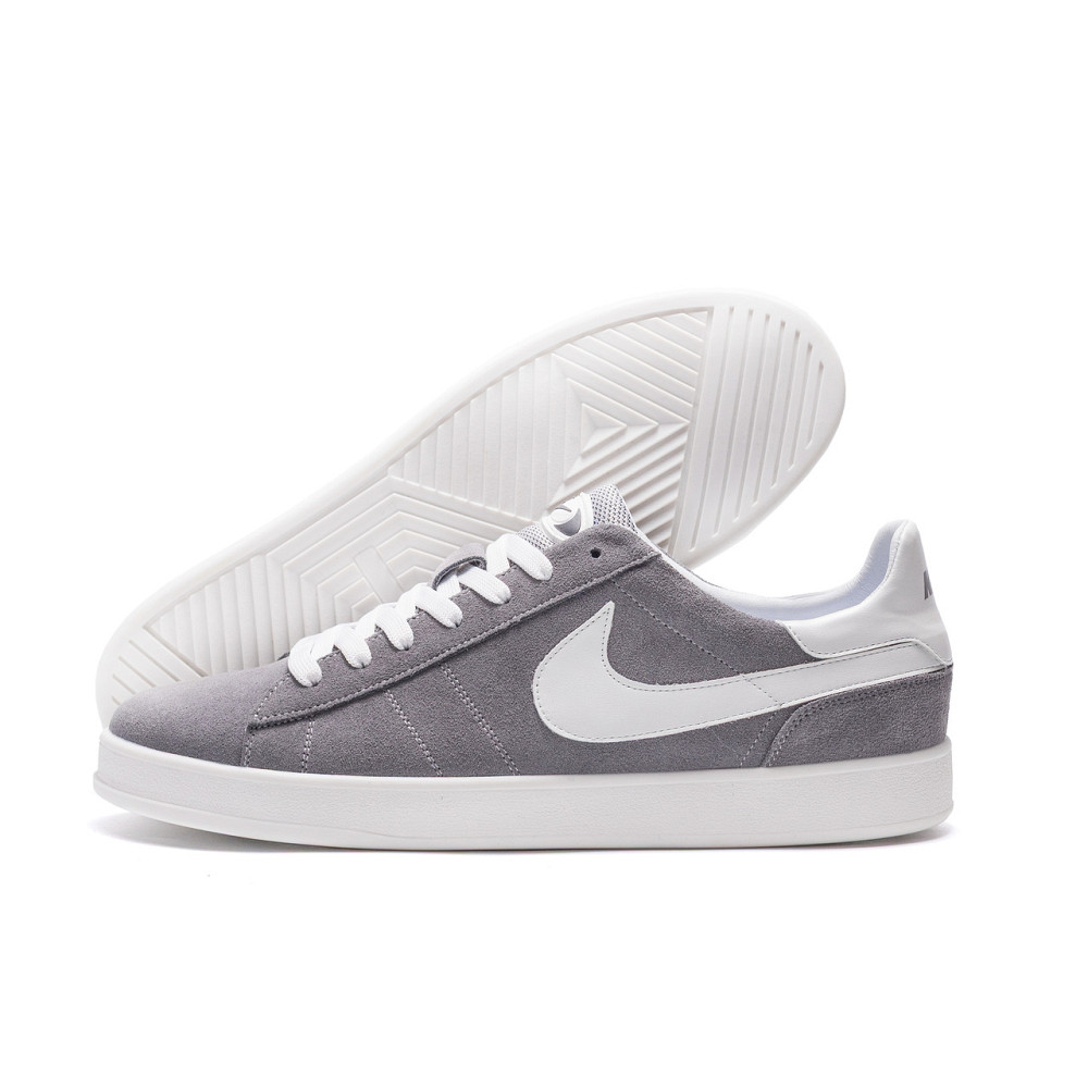 Мужские кожаные кеды Grey Київ - зображення 1