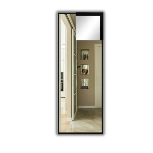 Дзеркало в алюмінієвій рамі 1600 х 600 мм. Киев - изображение 1