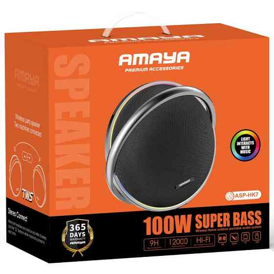 Bluetooth Колонка Amaya HK7 100W Херсон