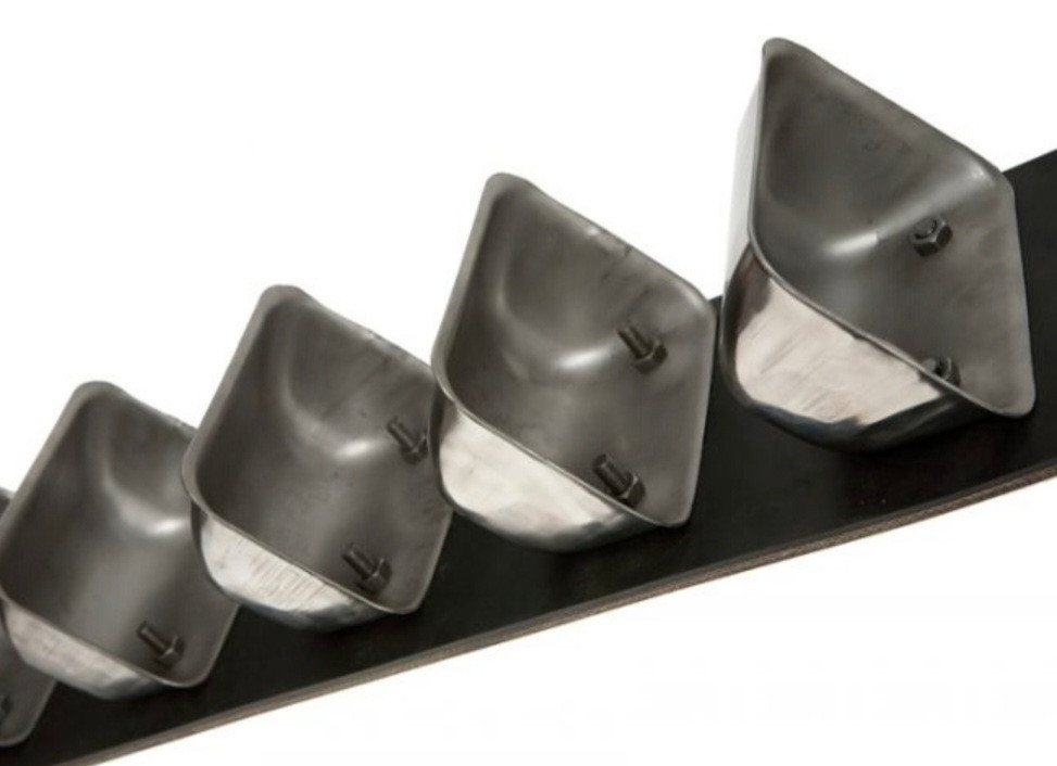 Ремень норийный БКНЛ-65 125х3 , лента нории с ковшами Київ - зображення 4