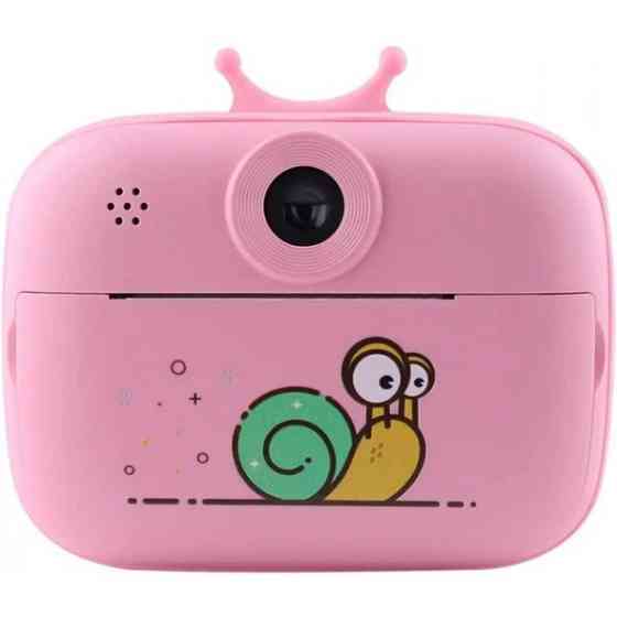 Дитяча фотокамера SnailSnap з моментальним друком Pink Харків