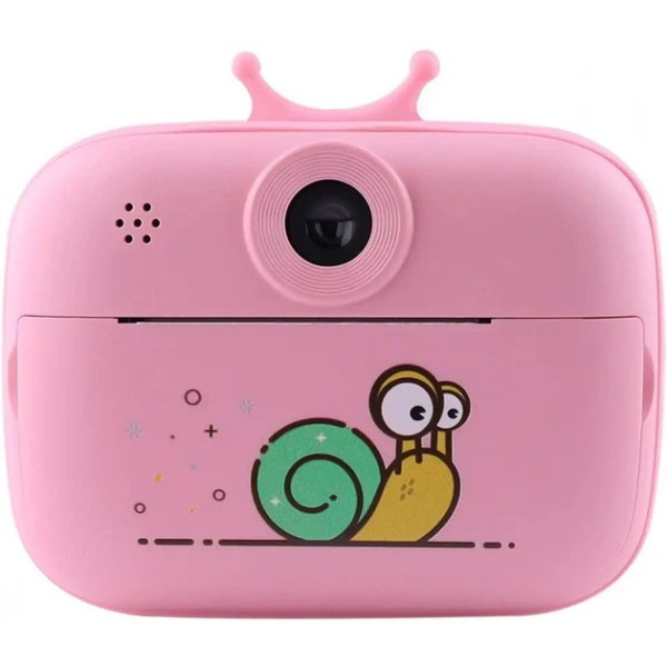 Дитяча фотокамера SnailSnap з моментальним друком Pink Харьков - изображение 1