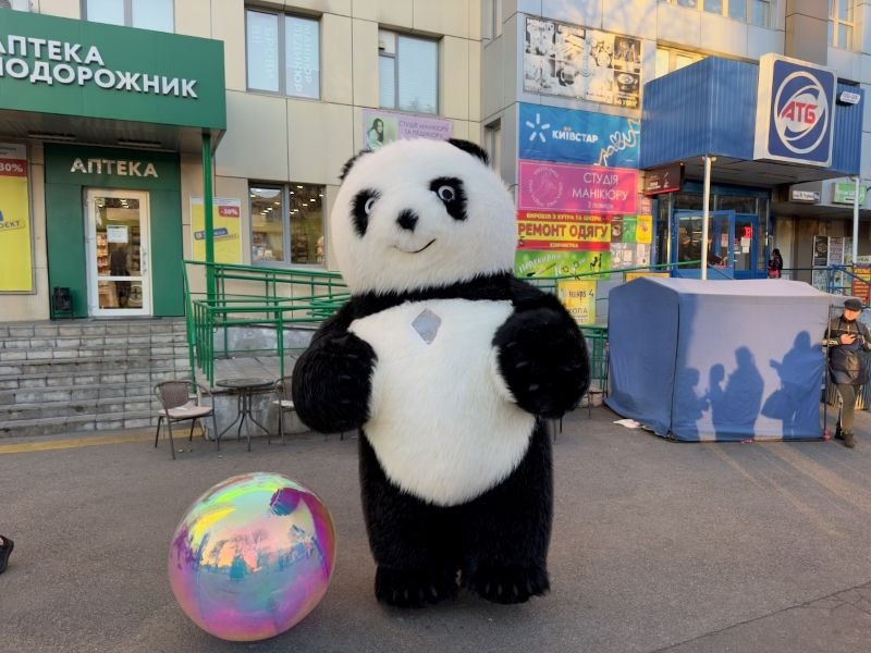 Надувний костюм 4 години безперервної роботи, Ювілеї, свята, реклама. 2.6 м 8 кг Київ - зображення 1