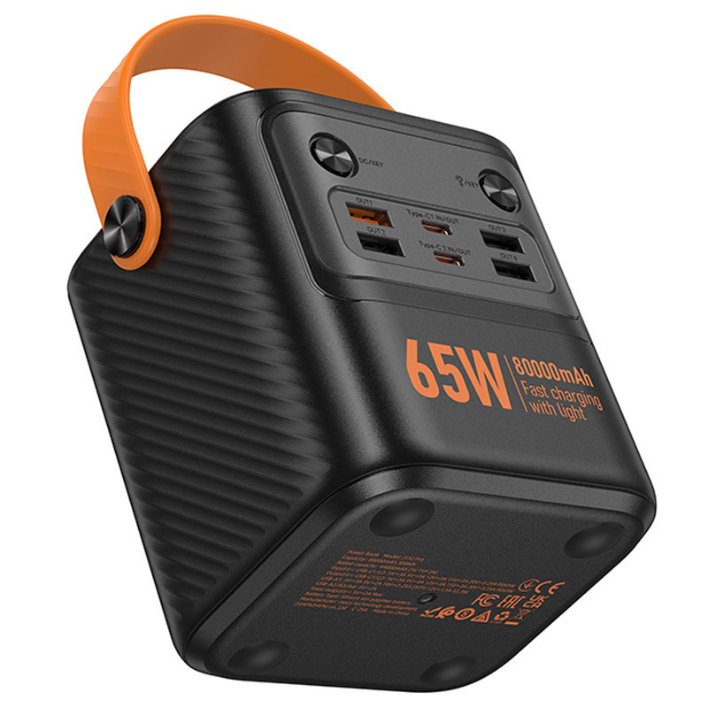 Портативное ЗУ Power Bank Hoco J152 Pro Tough PD65W 80000 mAh Херсон - зображення 8