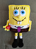 Губка Боб квадратні штани іграшка в'язана ручна робота квадрат 24х20 Нововолынск