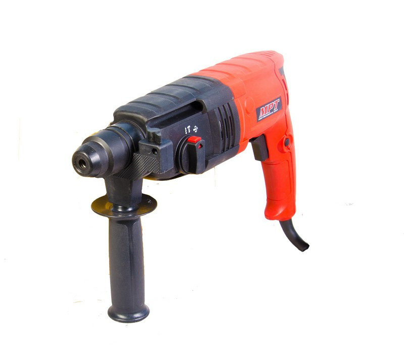 Перфоратор MPT SDS-PLUS 24 мм 680 Вт 870 об/мин 4850 уд/мин 2.15 Дж 3 режима аксессуары 5 шт кейс MR Харків - зображення 2