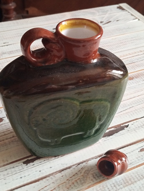 старинный штоф из майолики градиентного окраса Дніпро - зображення 5